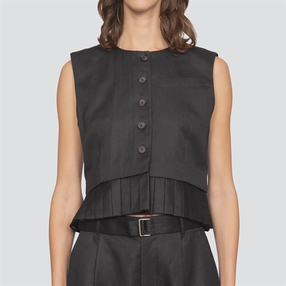 Sea New York Angelina Suiting Vest, Sort
